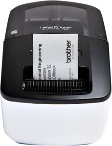 Brother QL-700 Desktop Label Maker – USB, 62mm Wide, Black Print