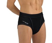 Wellness Medically Approved Hernia Underwear For Men - Includes x 2 Hernia Pads - Designed to Contain, Support & Reduce Inguinal, Lower Abdominal & Scrotal Hernias (2XL - Hip Circ:117-130cm)