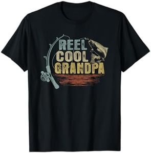 Funny Fishing Vintage Reel Cool Grandpa T-Shirt