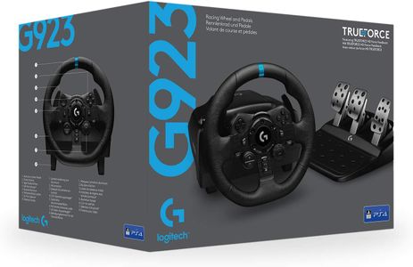 Logitech G923 Racing Wheel – Black