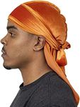 Veeta Superior Velvet Durag - Soft Velvet Durags for Men & Women, Long Double Wide Straps, Silky Durag Liner, Triple Stitched