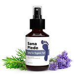 Hygienic Feet Spray by SANA PIEDE I 100 ml I Organic Skincare product for fungal treatment I Reduce itching and cracking, repairs damaged skin & stop further fungus growth I Ideal for nail fungus too