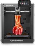 FLASHFORGE AD5M 3D Printer Fully Auto Calibration Print with 1-Click Max 600mm/s Speed, All-Metal CoreXY Structure Precise Printing, Easy-Maintenance Quick-Swap Nozzle, Print Size 220x220x220mm