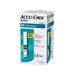 Accu-Chek Active Blood Glucose Test Strips (Pack of 50)