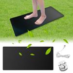 Grounding Mat,Grounding Sheet, Grounding Mat UK for Improved Sleep,Reduced Anxiety, Pain, Inflammation, Headache Relief, Balance,grounding mat Earthing UK,Earthing mat,grounding Well mat (30 * 100cm)