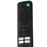 BLUKEY Remote Control REDMI FIRE TV Smart LCD LED TV (Supports Alexa, Supports Voice Function) (Prime Video, Netflix, Amazon Music and Easy APPS Access)