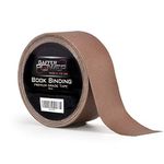 Gaffer Power Bookbinding Tape | Cloth Book Repair Tape | Brown | USA Quality | 2 in X 15 Yds