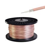 Eightwood RG316 RF Coaxial Coax Cable 50 feet / 15.24 Meters