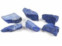 Natural Lapis Lazuli Raw Rough Stones | Pack of 1 to 4 Beautiful Natural Raw Stones