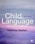 Child Language: Acquisition and Development