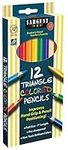 Sargent Art 22-7206-12 Count Triangle Colored Pencils