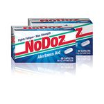 NoDoz Maximum Strength Alertness Aid 60 ct Caplets, Twin Pack