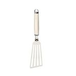 KitchenAid Flex Turner, Large Spatula, Durable and Washable Turner, Almond Cream