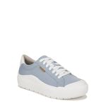 Dr. Scholl's Shoes Women's Time Off Sneaker, Summer Blue Canvas, 5 UK