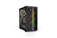 Be Quiet Pure Base 500 FX Black, Mid Tower ATX case, ARGB, 4 pre-installed Light Wings PWM fans, tempered glass window