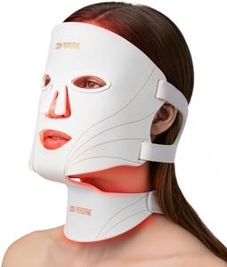 Red Light Therapy Mask for Face and Neck Full Coverage by DON PEREGRINO