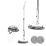 Nexlev Cordless Electric Spin Mop Swipe+| 180RPM Power Motor | 50 min use time| 200ml Tank| One Click Water Spray| 2000mAh Battery | Type C| LED Headlights| Washable mop Pads |SPM-01