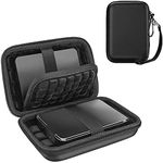 ProCase [Holds 2 Piece] External Hard Drive Case 2.5 Inch，Compatible for Seagate Expansion, Seagate Backup Plus, Canvio Basics Portable Hard Drive, WD Elements (Black)