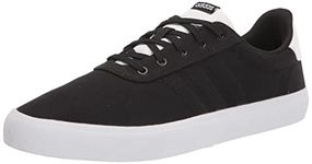 adidas Men's Vulc Raid3r Skate Shoe, Core Black/Core Black/White, 10.5