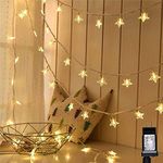 Star Christmas Lights String