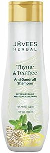 Jovees Herbal Thyme & Tea Tree Anti Dandruff Shampoo | With Tea Tree, Thyme & Lemon Extract | For All Hair Type | Prevents Dandruff & Dry Scalp- 300ml