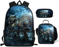 Cozeyat Crazy Dinosaur Backpack Set