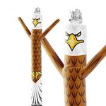 LookOurWay Air Dancers Inflatable Tube Man Attachment - 10 Feet Tall Wacky Waving Inflatable Dancing Tube Guy for Business Promotion (Blower Not Included) - Mascot Character Animal Themed - Eagle