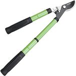 GARDENWORK Extendable Bypass Loppers Tree Trimmer with Compound Action,17-23"Telescopic Heavy Duty Branch Cutter,SK5 Sharp Blade Cutting 2 in Shrubs and Branches