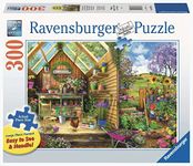 Ravensburger 16787 Gardener's Getaway - 300 PC Puzzles Large Format for Adults – Every Piece is Unique, Softclick Technology Means Pieces Fit Together Perfectly