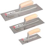 Goldblatt 3 Pieces Drywall Trowel, 