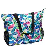 ESVAN LARGE BEACH BAG Water Resistant Lightweight 20 inch Women Oversize Tote Bag for Gym Beach Travel Pool Yoga Nurse, Z3, XL