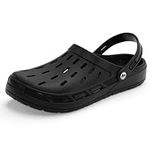 Lakeland Active Women's Coniston Ultra-Breathable Clogs for Summer Holidays and Everyday Use - Black - 7 UK