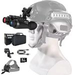 SKIOVEMI NV8300 Head-Mounted Night Vision Goggles for Adults, 3D 36MP 4K Thermal Goggles Military Tactical Digital Infrared Night Vision Binoculars with 32GB Memory Card