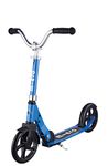 Micro Scooters | Cruiser Children's Scooter | Handlebar Adjustable | Lightweight | Foldable | 6-12yrs | Boys & Girls | Blue