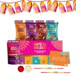 Open Secret Diwali Gifts | Combo of 15 | Diwali Hamper, Diwali Gift Hamper, Diwali Gifts for Family & Friends, Corporate Gifts for Employees for Diwali, Dry Fruits, Cookies, Brownie, Card & Lantern