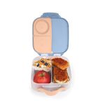 b.Box Mini Lunch Box for Toddlers, Kids *Limited Edition Color* | Bento Box, Lunch Snack Container | 2 Leak Proof Compartments | BPA Free (Feelin' Peachy, 1L Capacity)