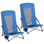 SONGMICS Portable Beach Chairs Set 