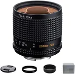 TTartisan 250mm F5.6 Reflex M42 Mount Manual Telephoto Lens,Fantasy Doughnut Bokeh, 2m Closest Focus Distance, with Lens Hood, Easily adapted to Sony, Fuji, Canon, Nikon,Hasselblad and Other Cameras