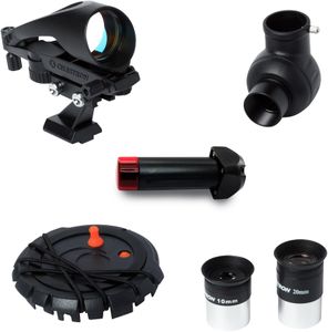 Celestron Inspire 100AZ Refractor Telescope – Portable Astronomy Scope