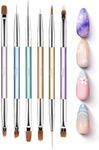 Beetles 6 Pcs Gel Nail Art Brushes 