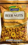 Ginni's Famous Honey Mustard Beer Nuts - Pack of 10 - Peanuts Toasted Corn Cashews Beans Almonds Hazelnuts Sweet Tangy Party Bar Snacks - Seasoned Flavoured Nut & Snacks