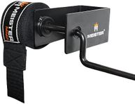 Meister Mounted Easy Hand Wrap Roller - Fits All Boxing & MMA Wraps - Black