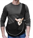 YUDODO Pet Dog Sling Carrier Breathable Mesh Travel Safe Sling Bag Carrier for Dogs Cats