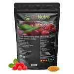 Go Nutra Acerola Powder Organic Freeze Dried 18% Vitamin C Powder Brazil Origin - 8oz