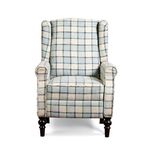 FLEXISPOT Recliner Chair Armchair Adjustable Single Chair Sofa for Relaxing Accent Chair Pushback for Living Room Bedroom Wing Back Reclining | Blue