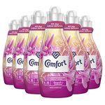 Comfort Honeysuckle and Sandalwood Fabric Conditioner (33 Washes x Pack of 6), 198 wash