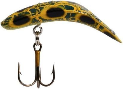 Yakima Bait Flatfish F-3 High Action Plug, 1 1/4-Inch, Frog