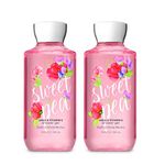 Bath & Body Works Sweet Pea Shower Gel 10 Oz SET of TWO by Bath & Body Works