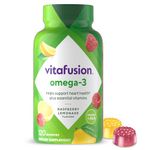 Vitafusion Omega-3, Gummy Vitamins for Adults, 120-count