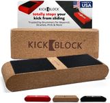 KickBlock Bass Drum Anchor – World’s Best Drum Stopper for Creep and Slide Prevention – Ultra-Grip Technology – Lightweight and Portable Drum Accessory – Natural Cork